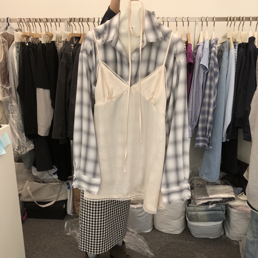 SALONDEMAG東大門代購女裝新品26春夏休閑連衣裙不含內搭SALONDEMAG連衣裙圖色2