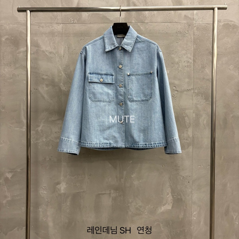 MUTE-P東大門直郵女士新品推薦時尚真品熱賣26春夏襯衫蕾絲衫MUTE襯衫/蕾絲衫圖色1淺色