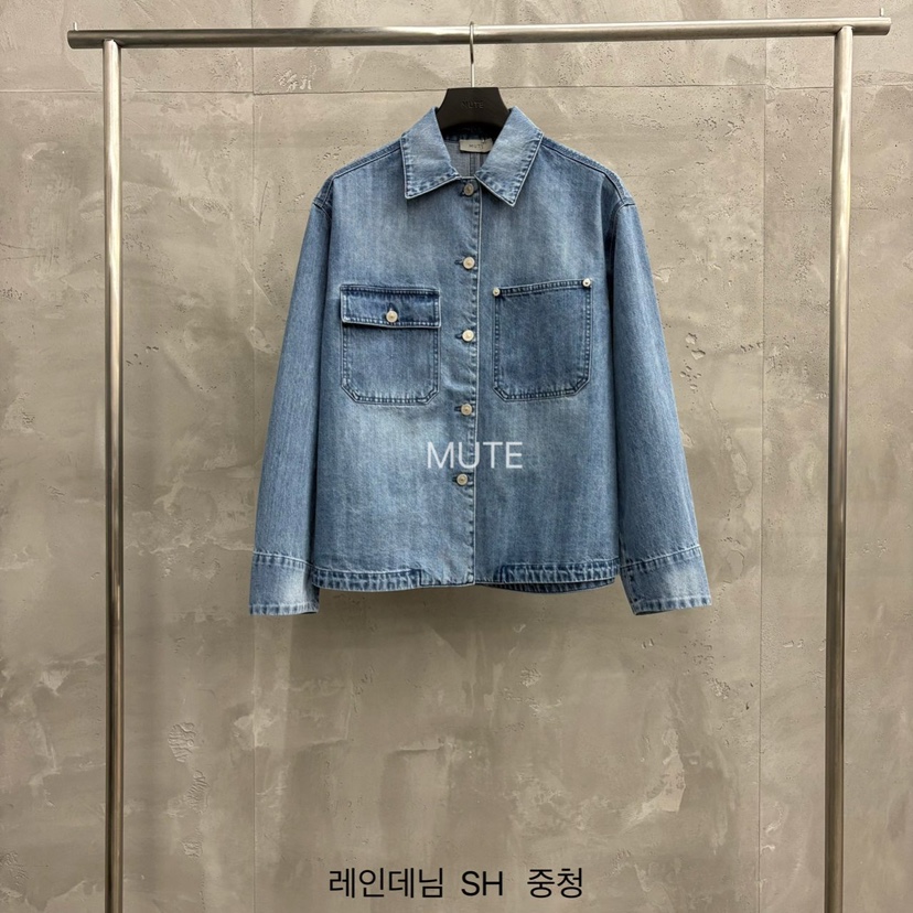 MUTE-P東大門直郵女士新品推薦時尚真品熱賣26春夏襯衫蕾絲衫MUTE襯衫/蕾絲衫圖色2深色