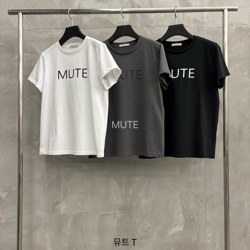 MUTE-P東大門代購女裝新款休閑人氣時尚推薦26春夏真品T恤MUTET恤