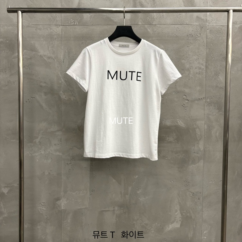 MUTE-P東大門代購女裝新款休閑人氣時尚推薦26春夏真品T恤MUTET恤圖色1