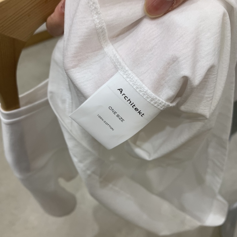 ARCHITEKT東大門直郵女士新品休閑真品人氣職業26春夏T恤ARCHITEKTT恤