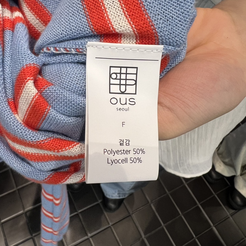 OUS/INCH-L東大門代購女士新款熱賣休閑時尚26春夏針織衫OUS/INCH針織衫