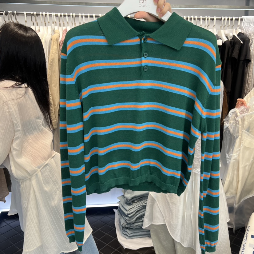 OUS/INCH-L東大門代購女士新款熱賣休閑時尚26春夏針織衫OUS/INCH針織衫圖色2