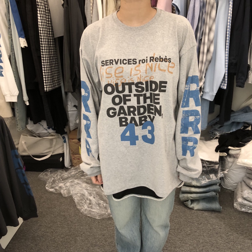 SALONDEMAG東大門直郵女士新款26春夏休閑職業人氣長袖T恤SALONDEMAG長袖T恤圖色3