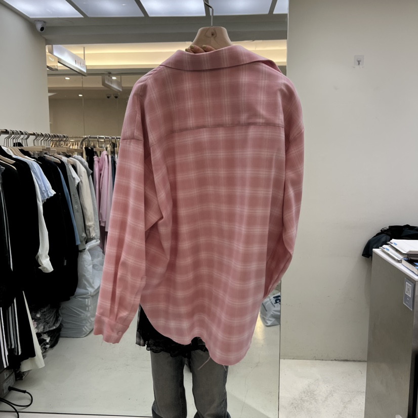 FLAUNT韓國直郵女裝新款推薦時尚26春夏襯衫蕾絲衫假兩件FLAUNT襯衫/蕾絲衫