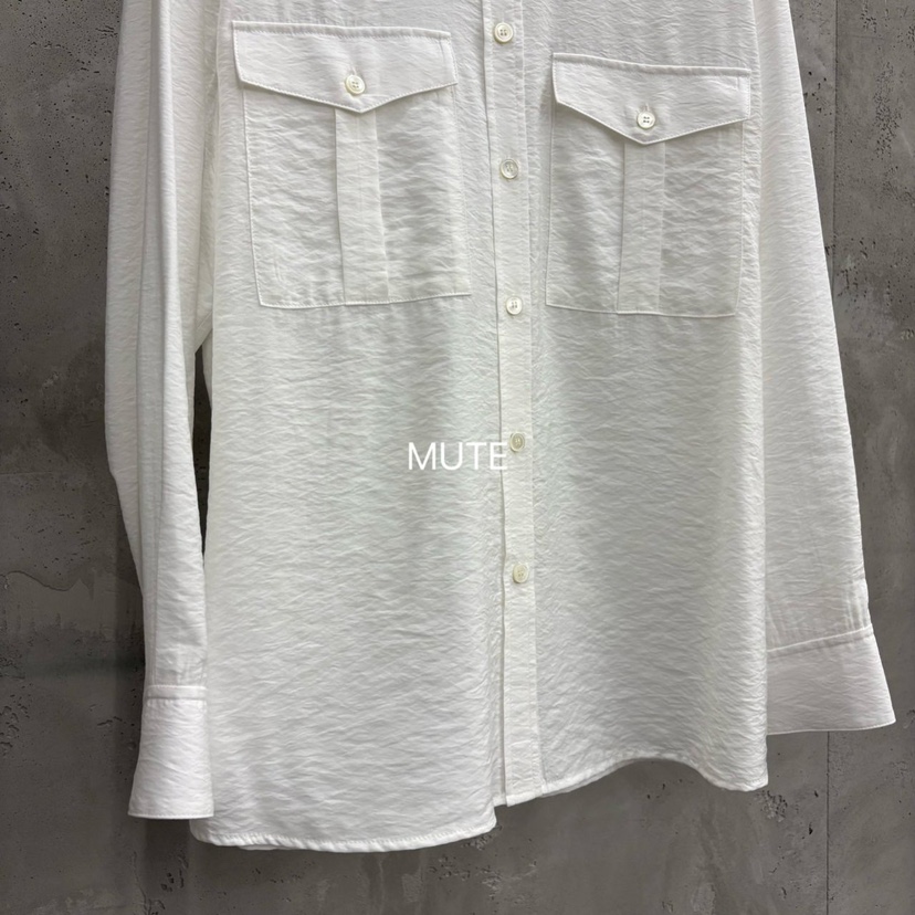 MUTE-P韓國代購女士新品人氣熱賣26春夏時尚職業襯衫蕾絲衫MUTE襯衫/蕾絲衫