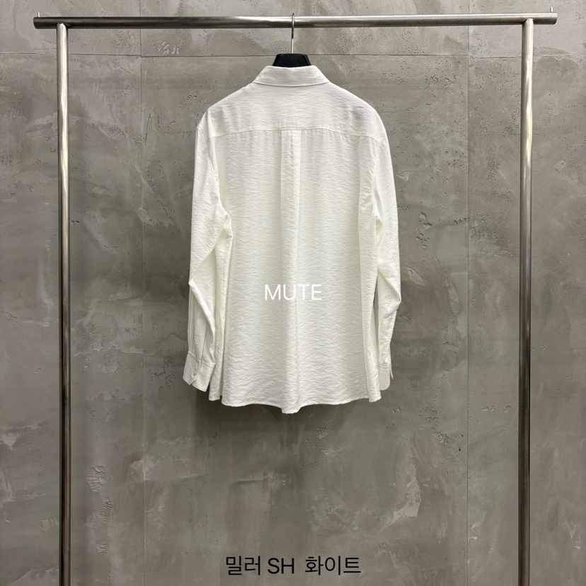 MUTE-P韓國代購女士新品人氣熱賣26春夏時尚職業襯衫蕾絲衫MUTE襯衫/蕾絲衫