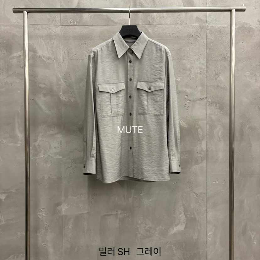 MUTE-P韓國代購女士新品人氣熱賣26春夏時尚職業襯衫蕾絲衫MUTE襯衫/蕾絲衫圖色3