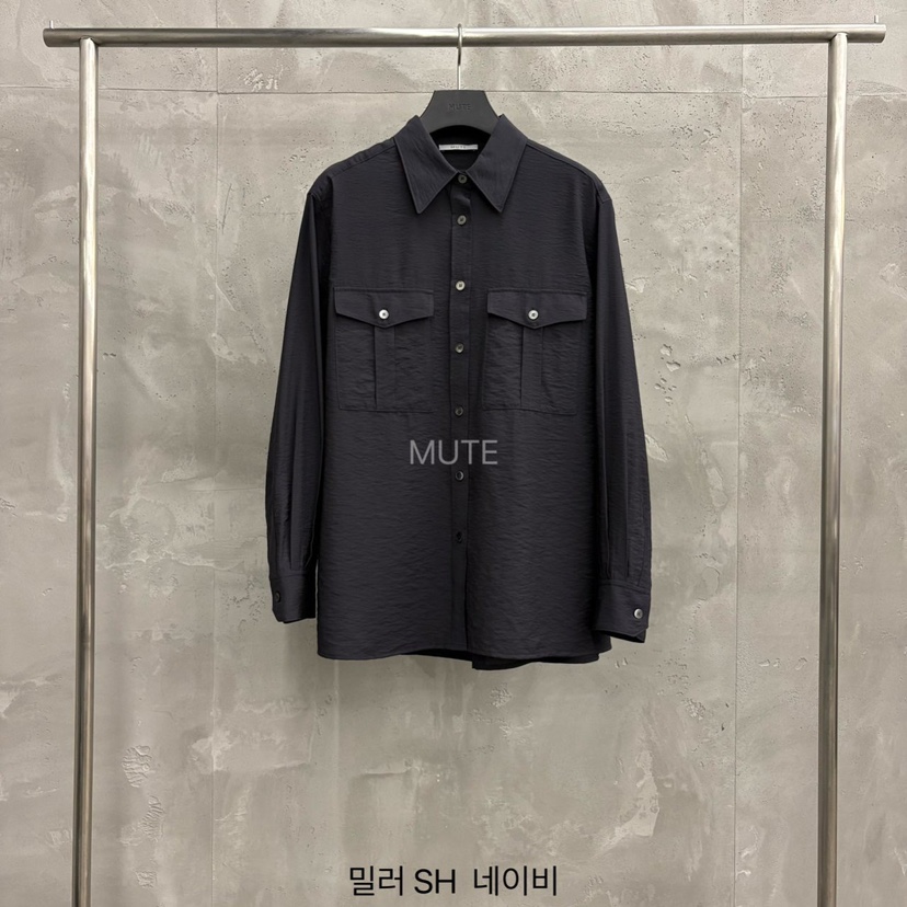 MUTE-P韓國代購女士新品人氣熱賣26春夏時尚職業襯衫蕾絲衫MUTE襯衫/蕾絲衫圖色4