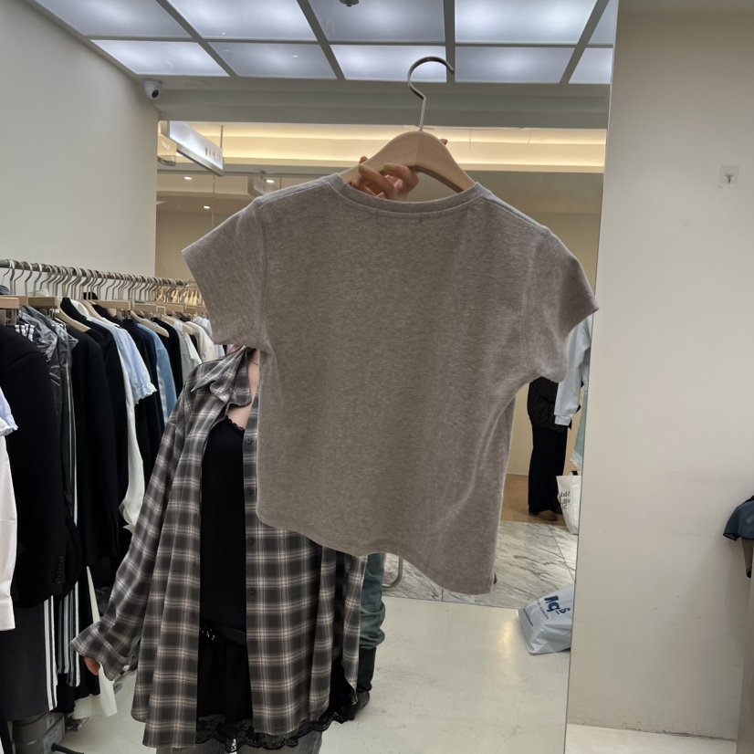 FLAUNT韓國代購女士新品休閑熱賣人氣26春夏真品職業時尚T恤FLAUNTT恤