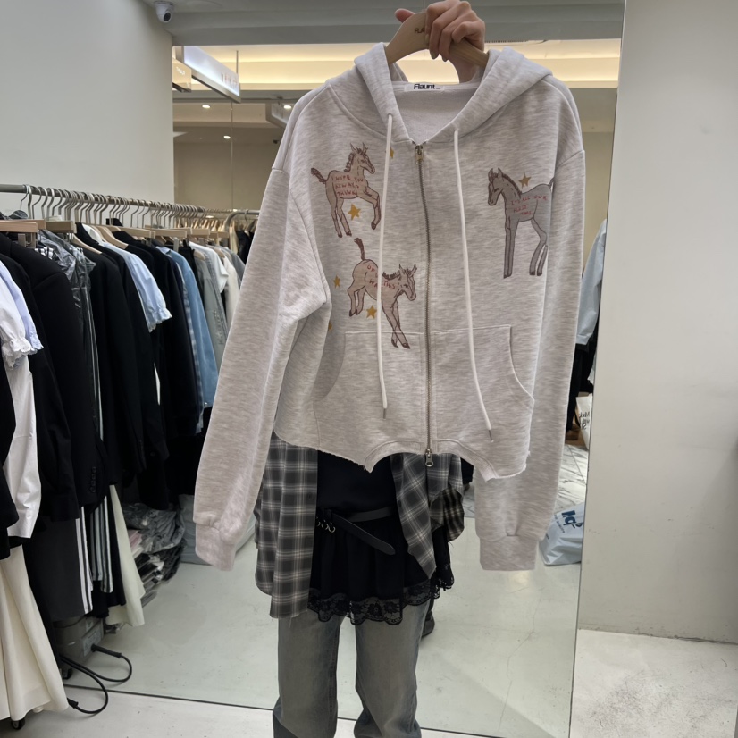 FLAUNT東大門實拍女裝新品推薦人氣時尚真品休閑熱賣夾克FLAUNT夾克圖色2