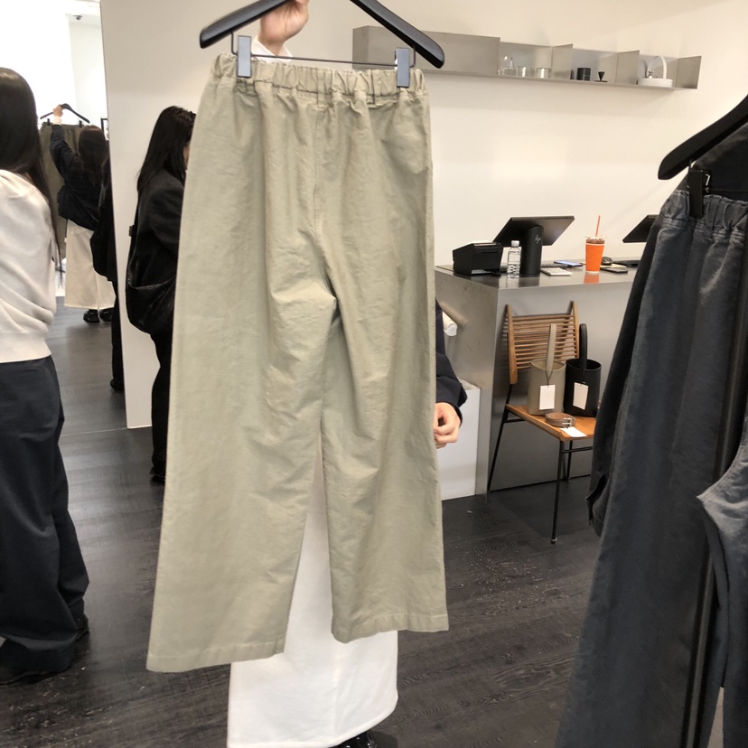 OBJECT東大門實拍女裝新品26春夏真品人氣時尚休閑休閑褲OBJECT休閑褲