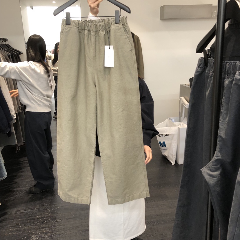 OBJECT東大門實拍女裝新品26春夏真品人氣時尚休閑休閑褲OBJECT休閑褲圖色2