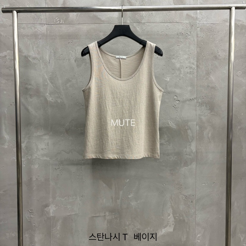 MUTE-P韓國代購女士新品真品職業時尚休閑熱賣26春夏吊帶背心MUTE吊帶/背心圖色2