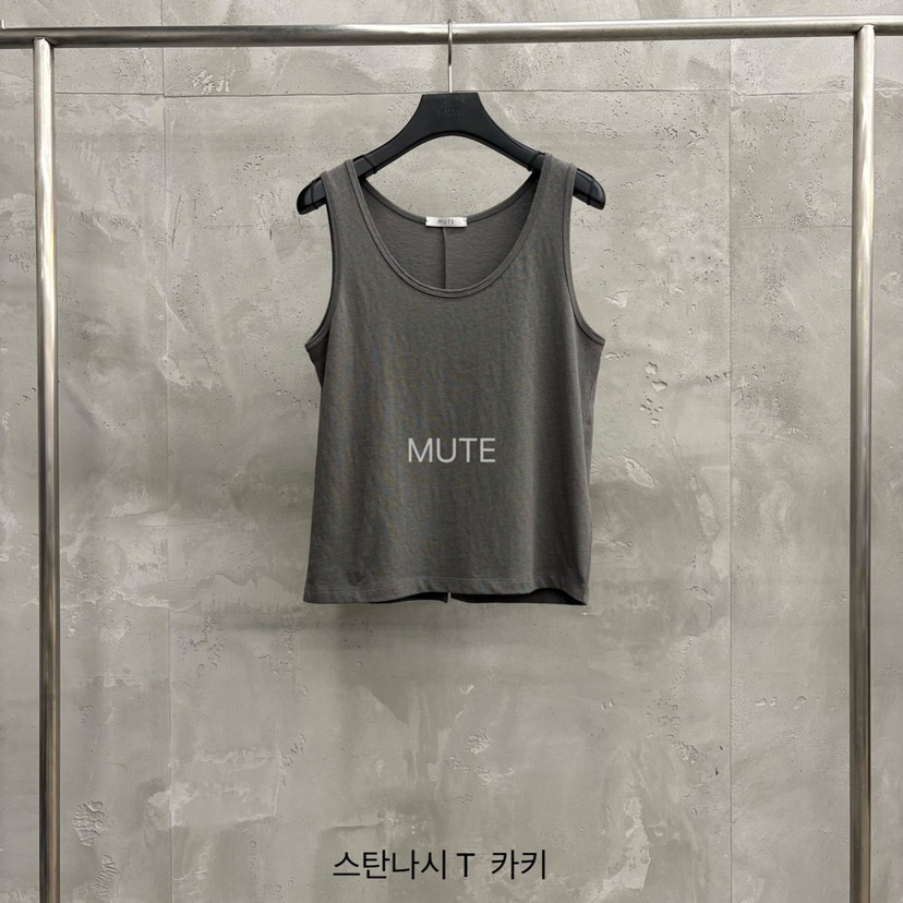 MUTE-P韓國代購女士新品真品職業時尚休閑熱賣26春夏吊帶背心MUTE吊帶/背心圖色4