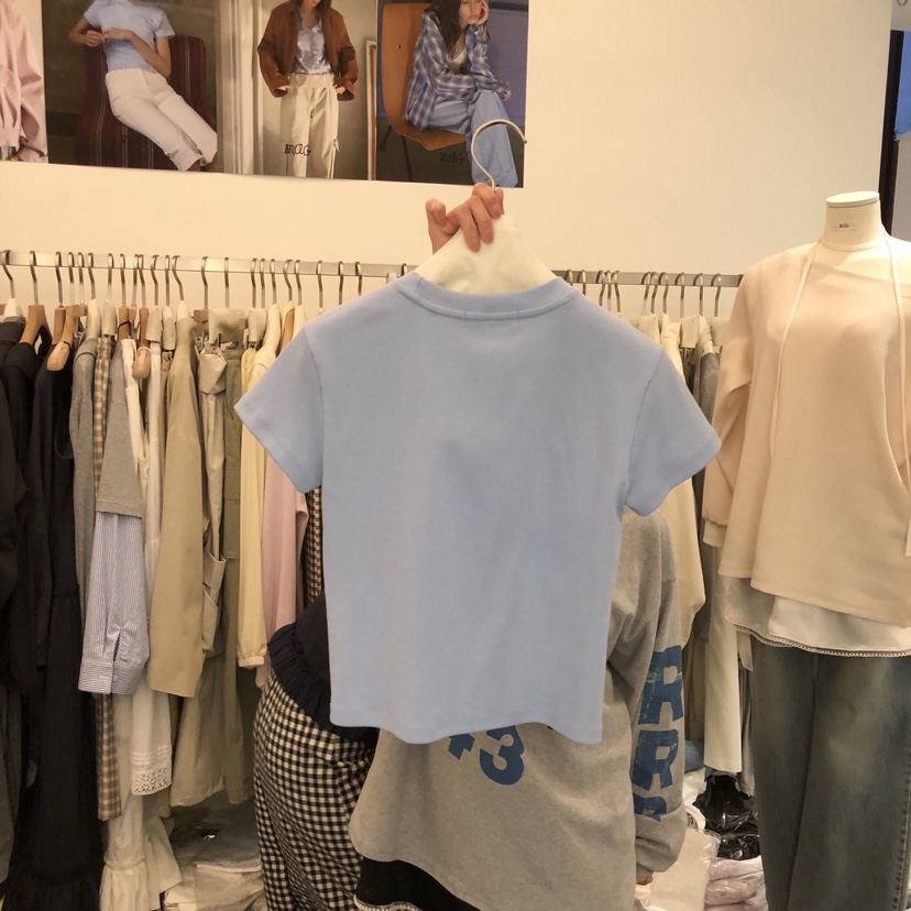 SALONDEMAG韓國代購女士新款時尚人氣真品推薦26春夏熱賣T恤SALONDEMAGT恤