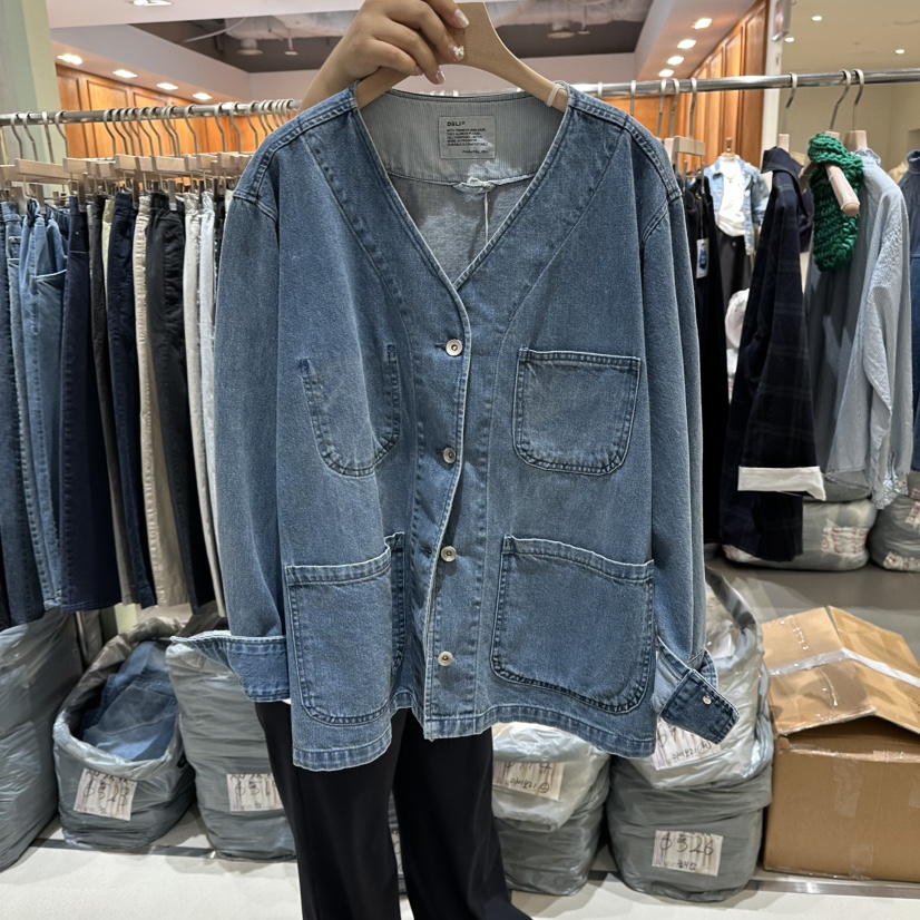 DELI JENNY東大門直郵女裝新品休閑職業推薦26春夏時尚夾克DELI JENNY夾克圖色1
