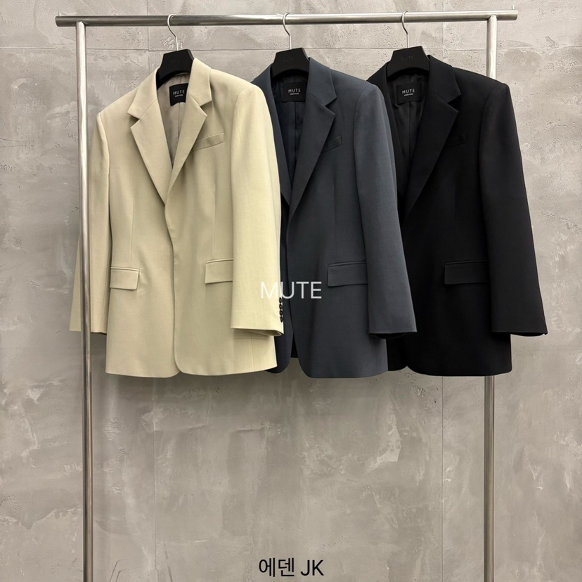 MUTE-P韓國直郵女裝新品熱賣休閑人氣職業推薦26春夏夾克MUTE夾克