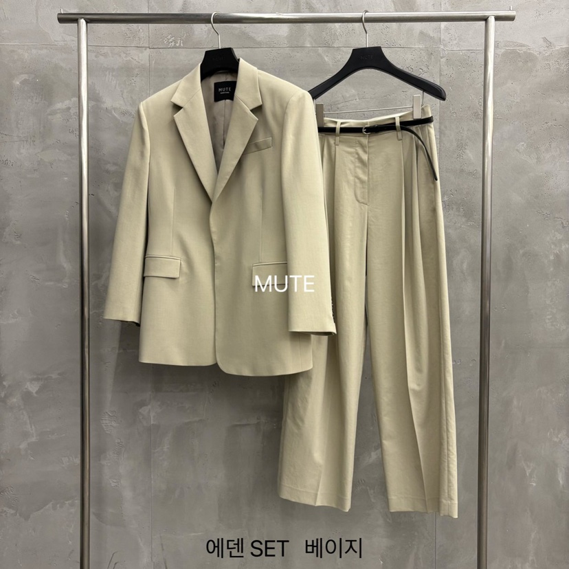 MUTE-P韓國直郵女裝新品熱賣休閑人氣職業推薦26春夏夾克MUTE夾克