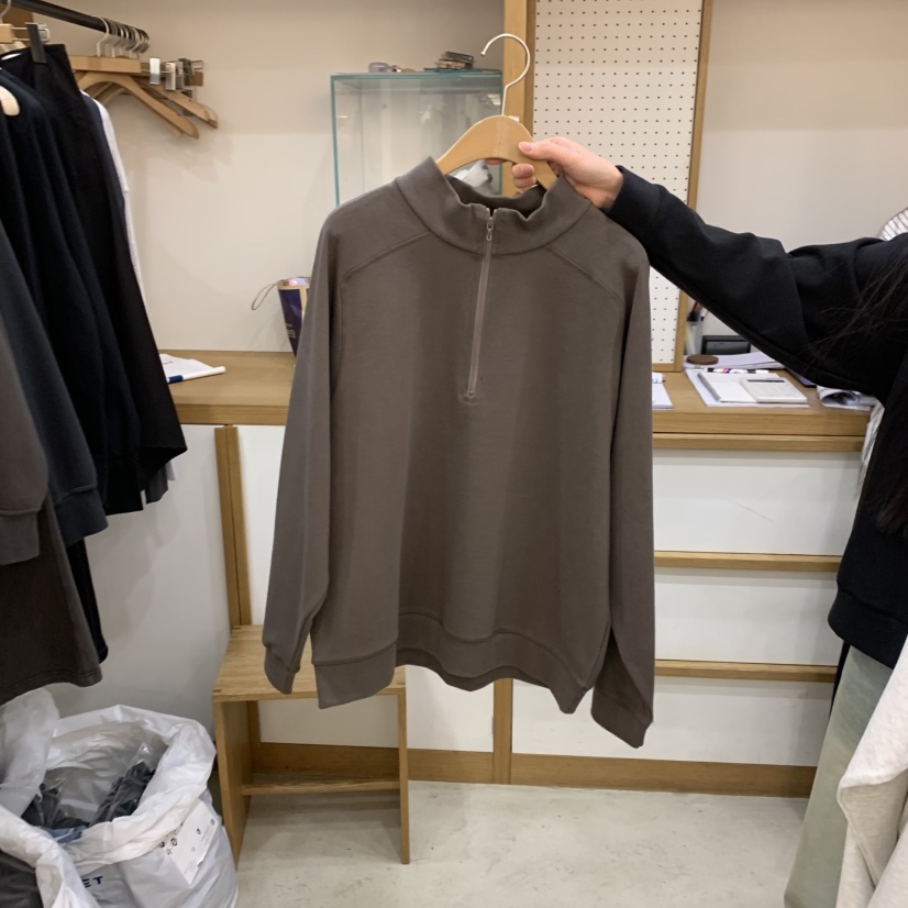 ARCHITEKT東大門實拍女裝新品26春夏職業人氣推薦衛衣拉鏈ARCHITEKT衛衣圖色1