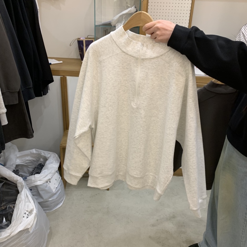 ARCHITEKT東大門實拍女裝新品26春夏職業人氣推薦衛衣拉鏈ARCHITEKT衛衣圖色2