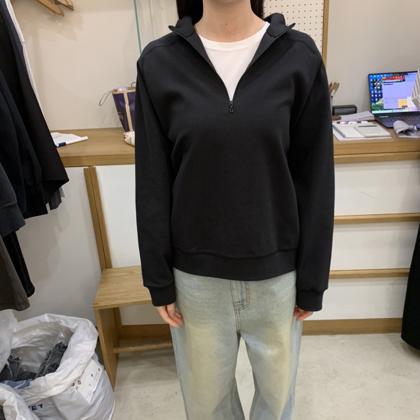 ARCHITEKT東大門實拍女裝新品26春夏職業人氣推薦衛衣拉鏈ARCHITEKT衛衣圖色4