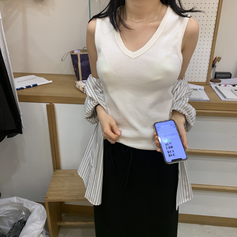 ARCHITEKT東大門實拍女裝新款時尚熱賣休閑26春夏吊帶背心ARCHITEKT吊帶/背心圖色2