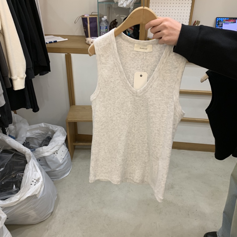 ARCHITEKT東大門實拍女裝新款時尚熱賣休閑26春夏吊帶背心ARCHITEKT吊帶/背心圖色3