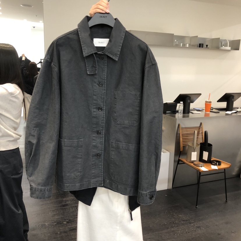 OBJECT韓國直郵女裝新款時尚推薦26春夏真品人氣休閑夾克OBJECT夾克圖色1