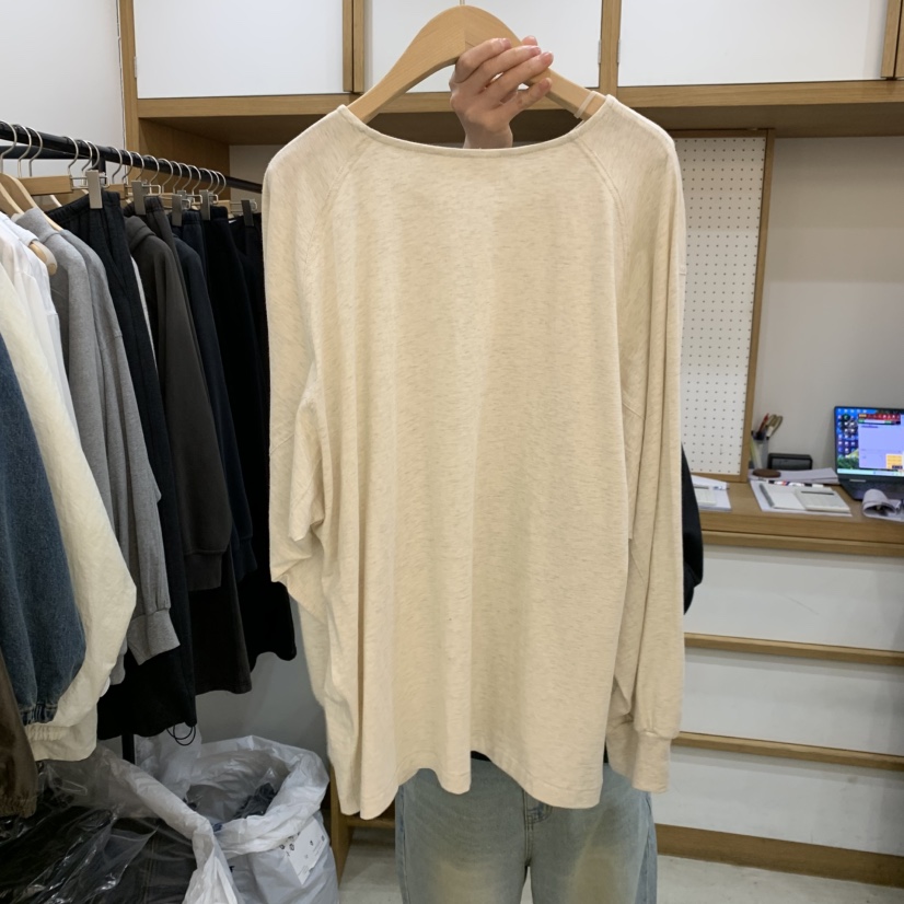 ARCHITEKT東大門代購女裝新款熱賣26春夏推薦職業長袖T恤ARCHITEKT長袖T恤