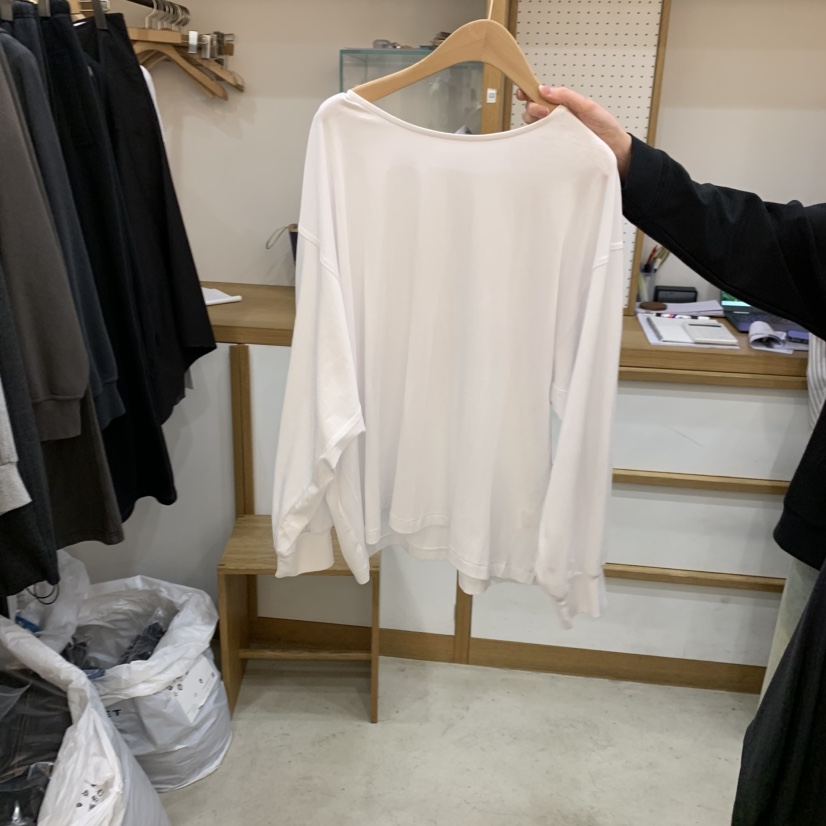 ARCHITEKT東大門代購女裝新款熱賣26春夏推薦職業長袖T恤ARCHITEKT長袖T恤圖色2