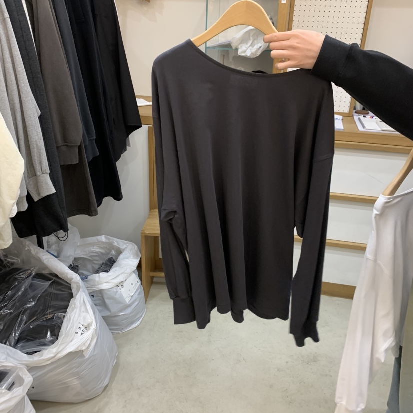 ARCHITEKT東大門代購女裝新款熱賣26春夏推薦職業長袖T恤ARCHITEKT長袖T恤圖色3