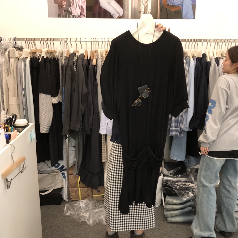 SALONDEMAG東大門實拍女士新品人氣26春夏連衣裙不含配飾SALONDEMAG連衣裙圖色2