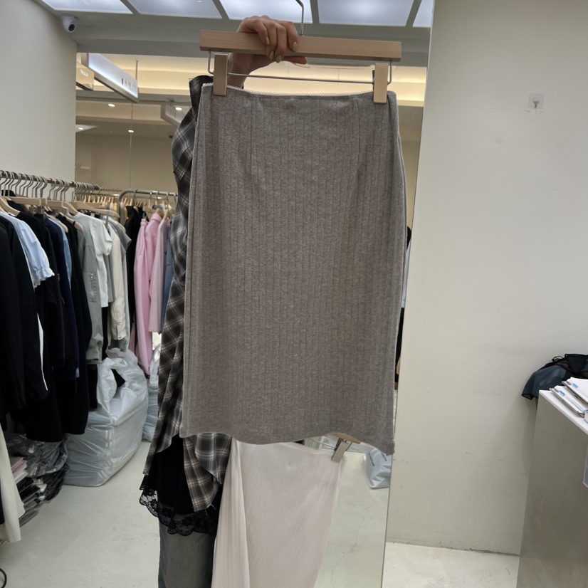 FLAUNT韓國代購女士新款26春夏真品職業推薦半身裙中短裙FLAUNT半身裙/中短裙