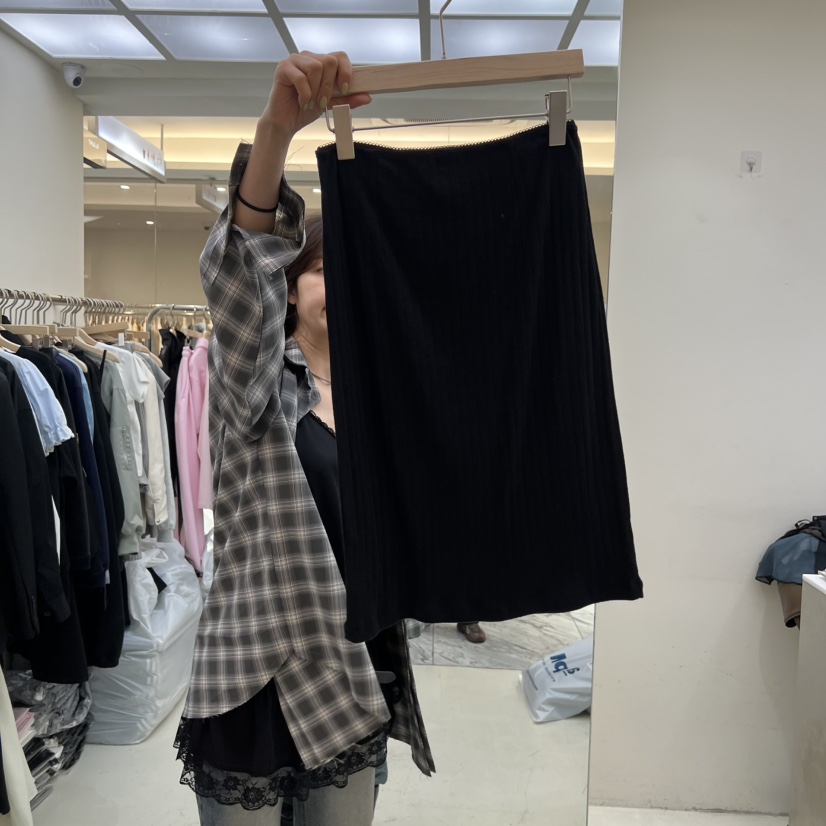 FLAUNT韓國代購女士新款26春夏真品職業推薦半身裙中短裙FLAUNT半身裙/中短裙圖色3