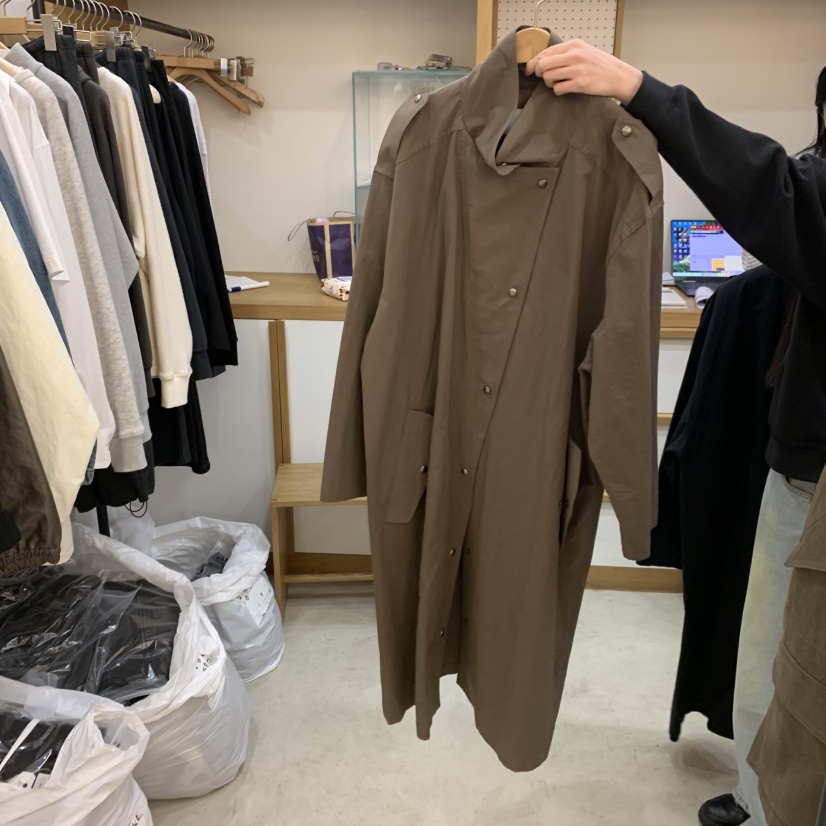 ARCHITEKT韓國直郵女裝新品真品熱賣推薦人氣職業長款風衣ARCHITEKT長款風衣圖色1