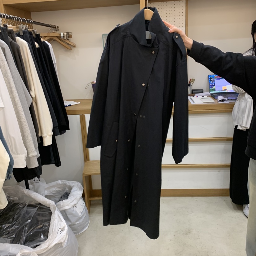 ARCHITEKT韓國直郵女裝新品真品熱賣推薦人氣職業長款風衣ARCHITEKT長款風衣圖色2