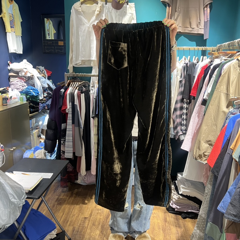 MERCI LINDA韓國直郵女士新品26春夏職業人氣休閑褲絲絨MERCI LINDA休閑褲