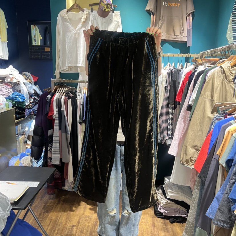 MERCI LINDA韓國直郵女士新品26春夏職業人氣休閑褲絲絨MERCI LINDA休閑褲圖色3