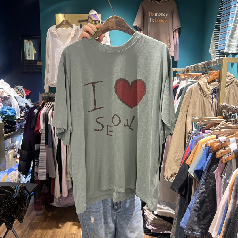 MERCI LINDA東大門代購女士新品人氣26春夏熱賣職業時尚T恤MERCI LINDAT恤圖色4