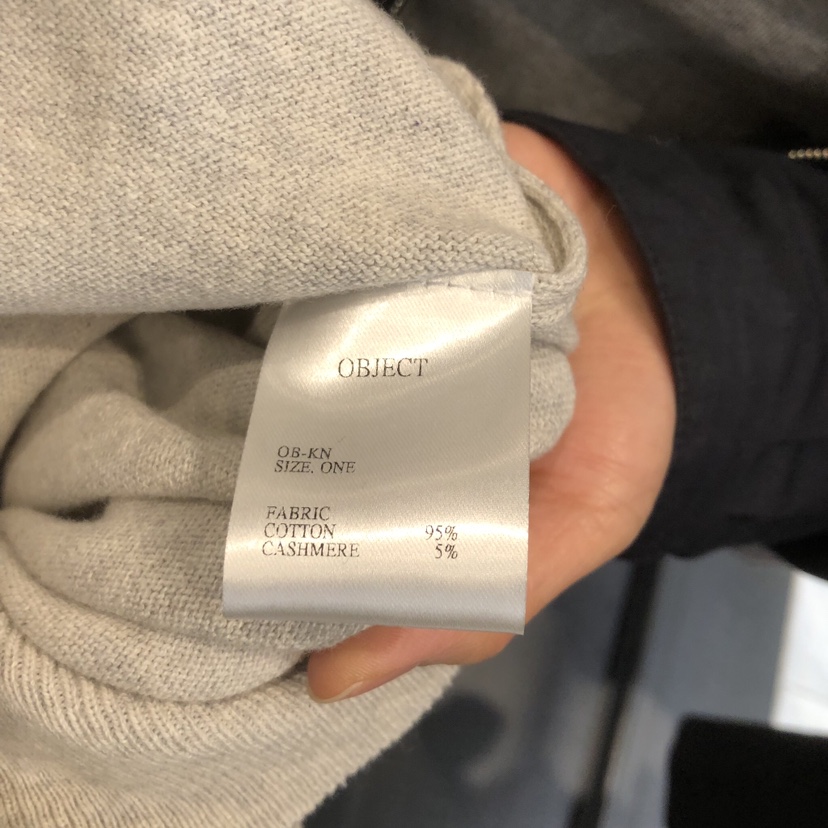 OBJECT韓國直郵女士新品真品人氣26春夏休閑針織衫圓領開衫OBJECT針織衫