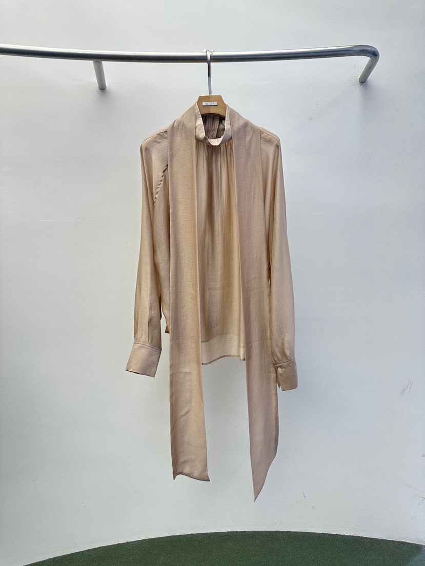 WIDA-P/RENEJ東大門直郵女裝新款真品襯衫蕾絲衫含圍巾WIDA-P/RENEJ襯衫/蕾絲衫圖色2