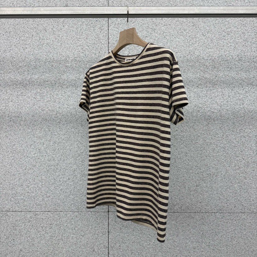 AT THE BAGEL東大門代購女士新品26春夏熱賣職業休閑T恤AT THE BAGELT恤圖色2