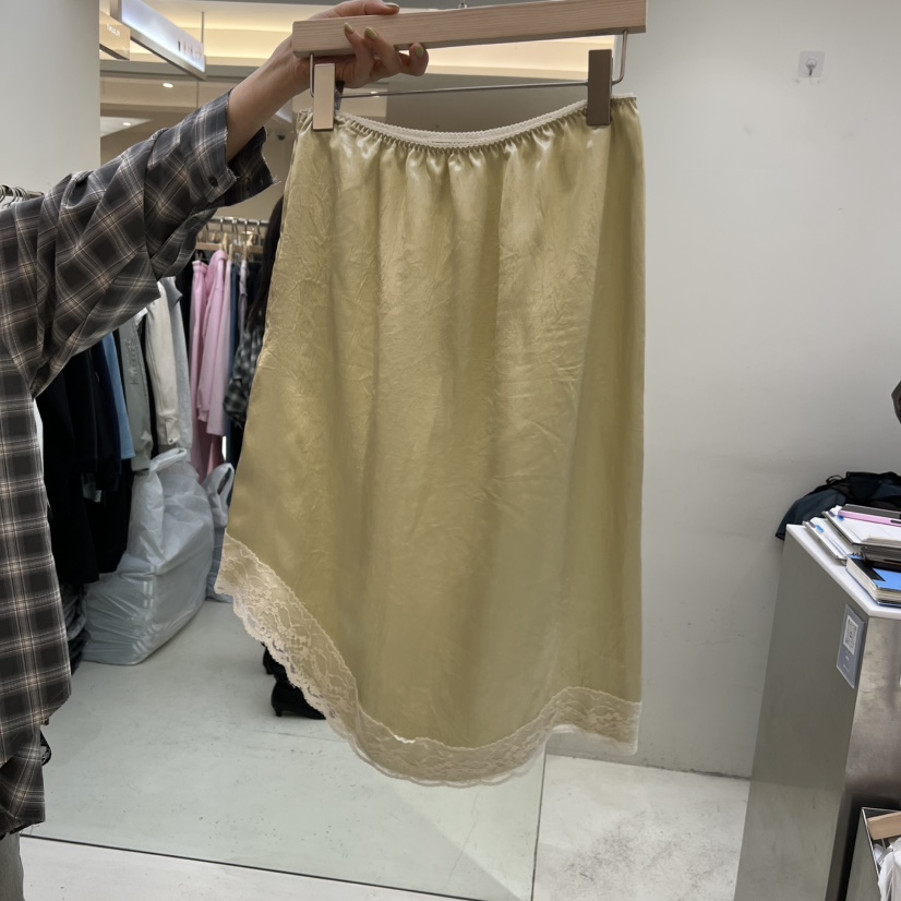 FLAUNT東大門直郵女士新品人氣真品時尚半身裙中短裙蕾絲FLAUNT半身裙/中短裙