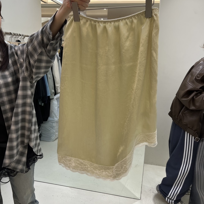 FLAUNT東大門直郵女士新品人氣真品時尚半身裙中短裙蕾絲FLAUNT半身裙/中短裙圖色2