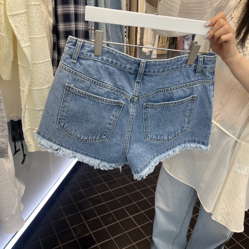 OUS/INCH-L東大門直郵女士新款真品推薦26春夏短褲流蘇OUS/INCH短褲