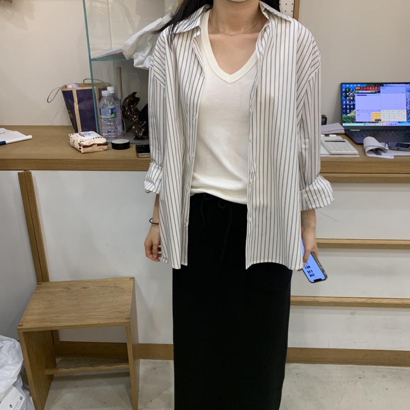 ARCHITEKT韓國直郵女士新品熱賣真品職業時尚人氣襯衫蕾絲衫ARCHITEKT襯衫/蕾絲衫圖色2