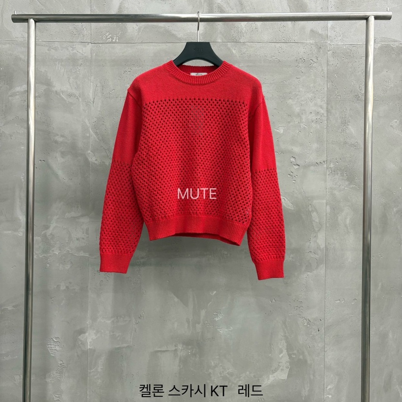 MUTE-P東大門代購女士新款休閑時尚真品人氣推薦26春夏針織衫MUTE針織衫圖色4