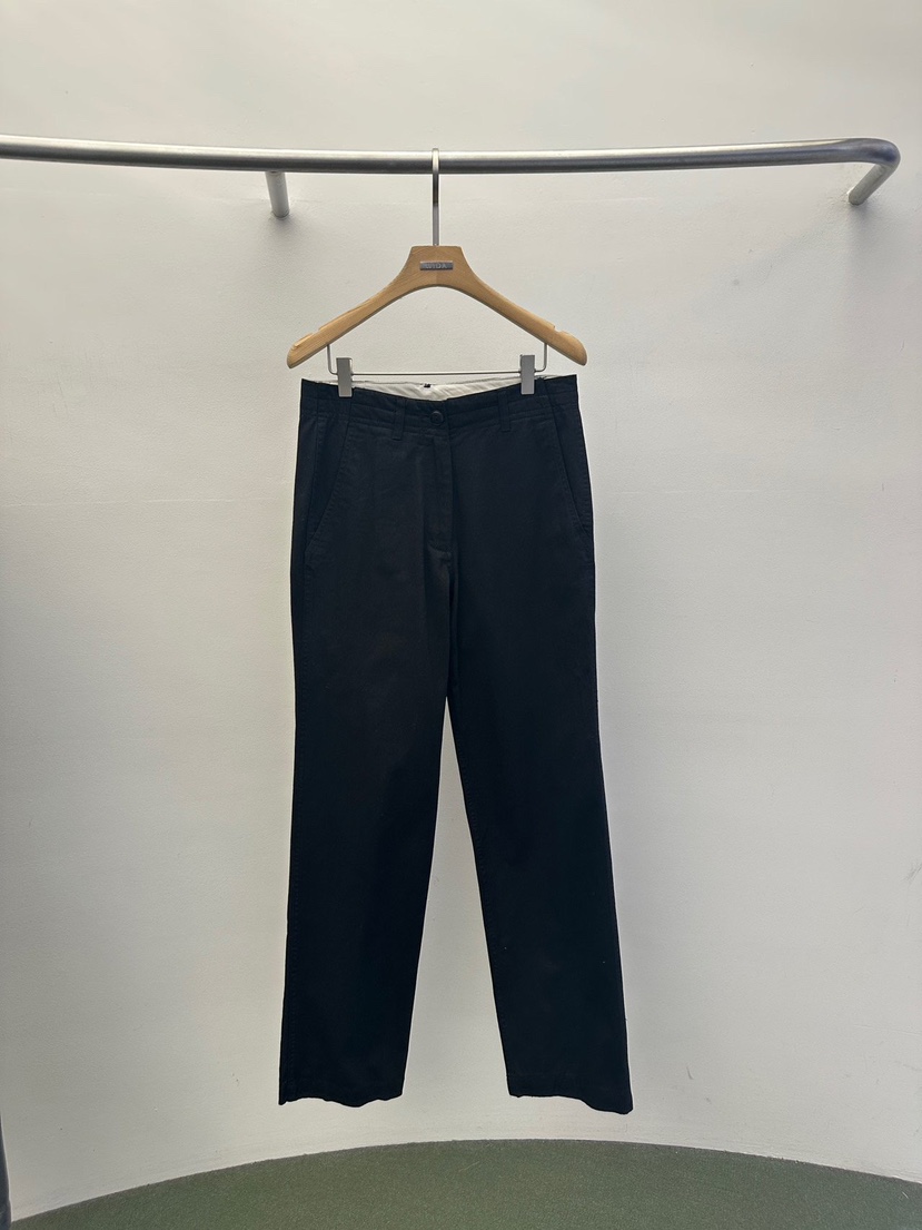 WIDA-P/RENEJ東大門代購女士新品時尚人氣休閑褲口袋水洗WIDA-P/RENEJ休閑褲圖色4黑色